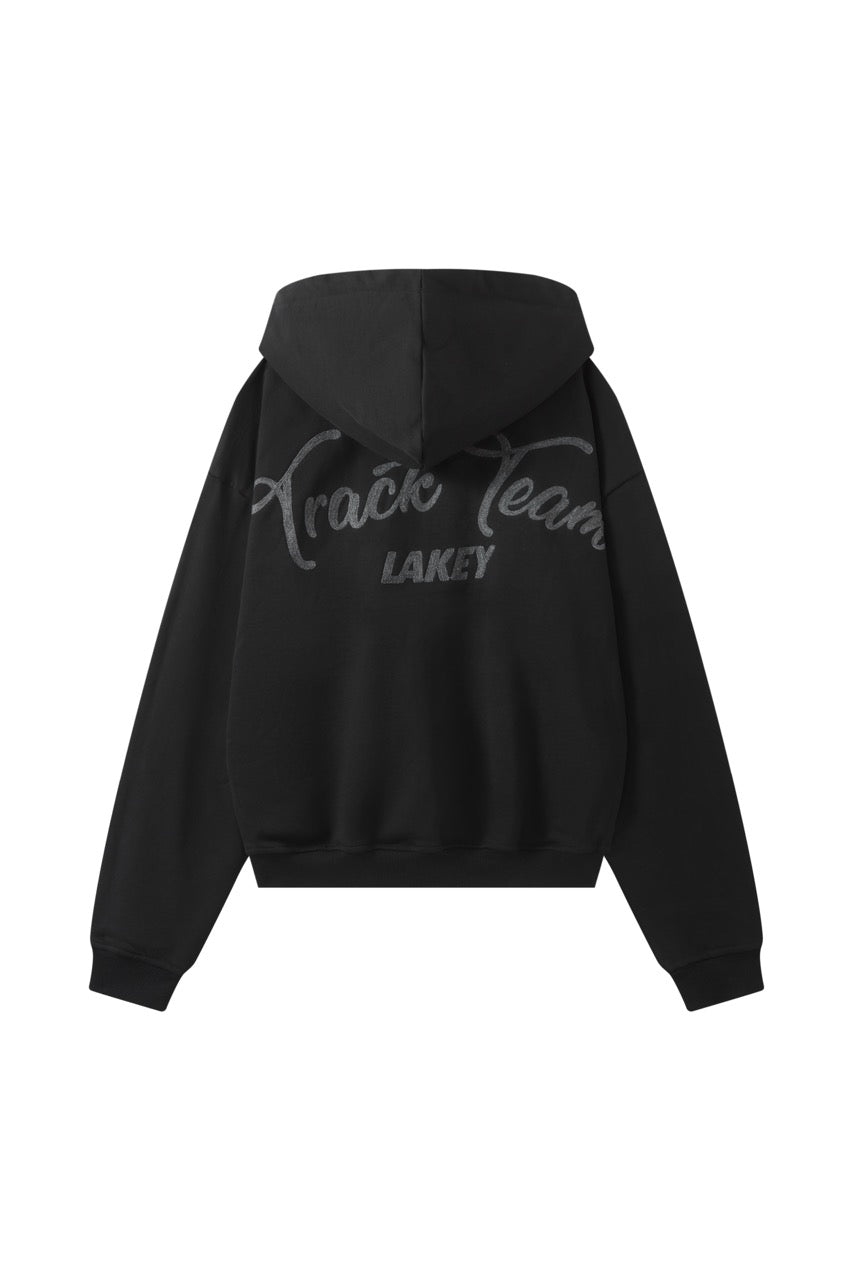 Track Team Hood - BLACK