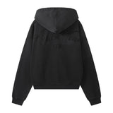 Track Team Hood - WASHED BLACK